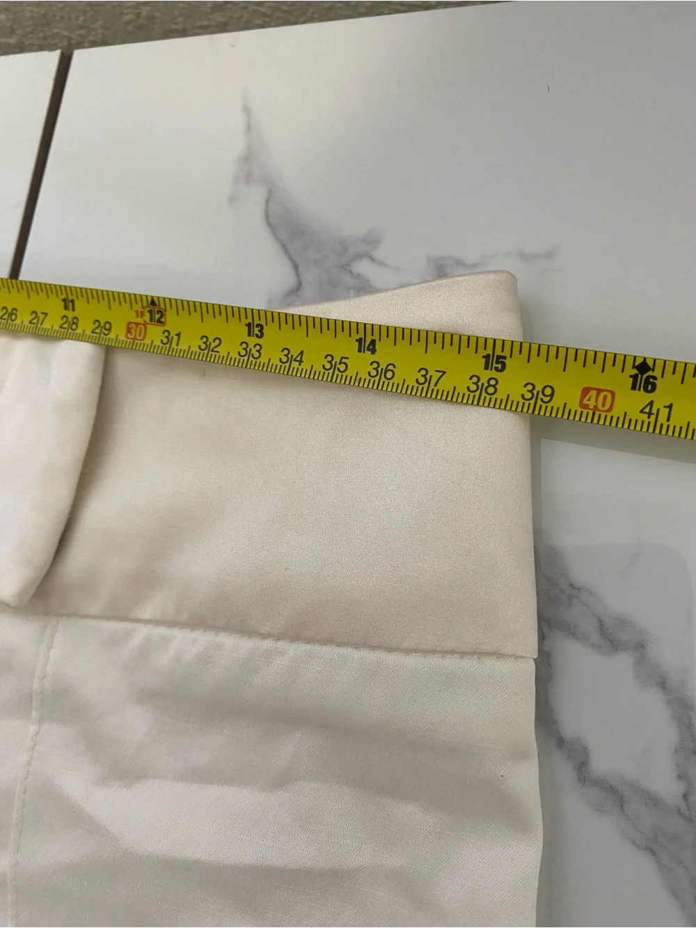 Vintage Bebe Low waist Pants Size 4 Off-white/cream Bootcut Silk Trouser US